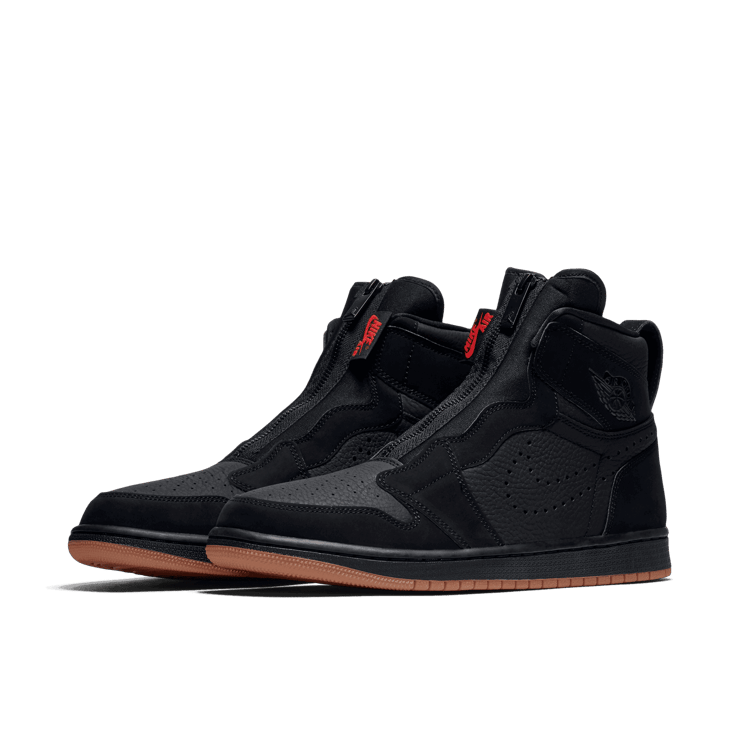 Air Jordan 1 High Zip Black Gum Angle 2