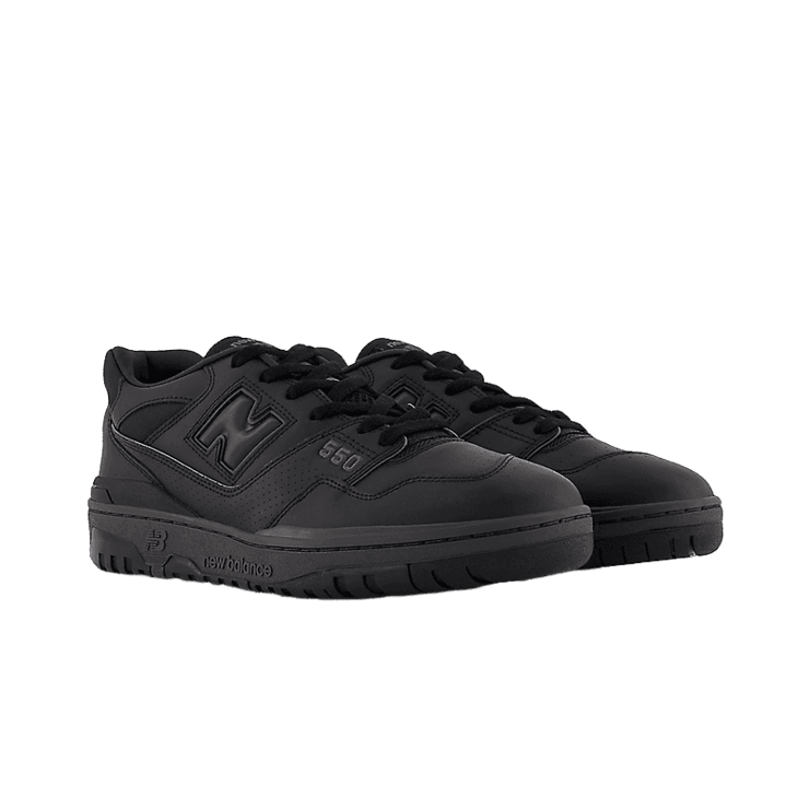 New Balance 550 Triple Black Angle 2