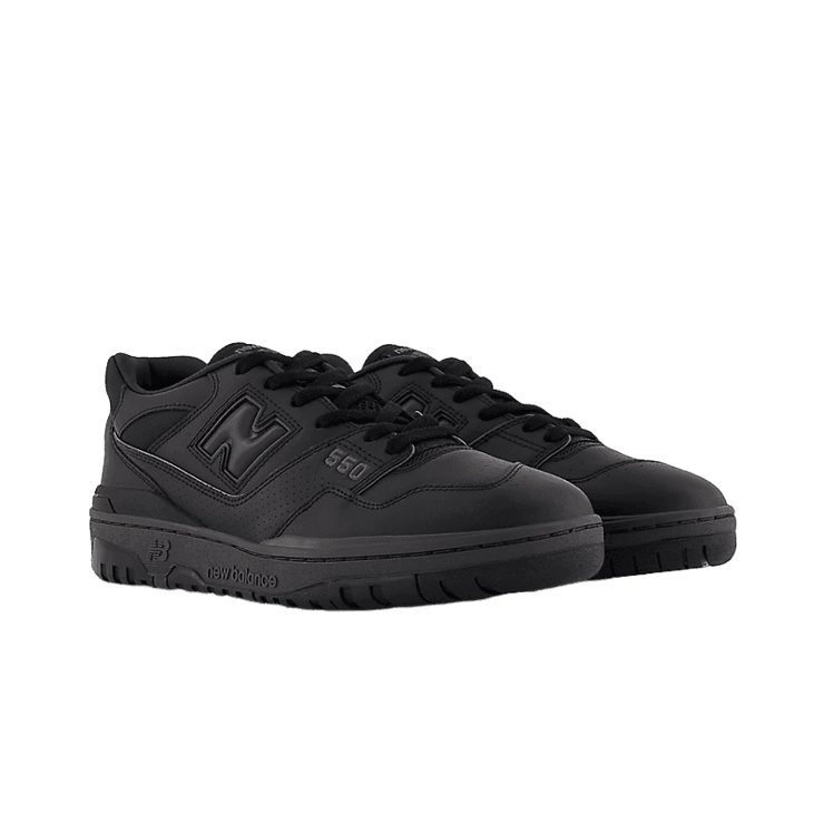 New Balance 550 Triple Black Angle 2