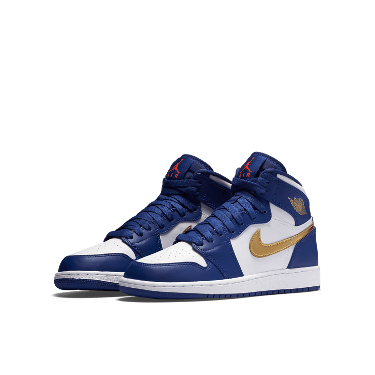 Air Jordan 1 Retro High Gold Medal (GS) Angle 2