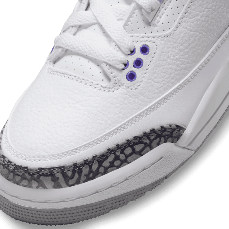 Air Jordan 3 Retro Dark Iris (GS) Angle 4