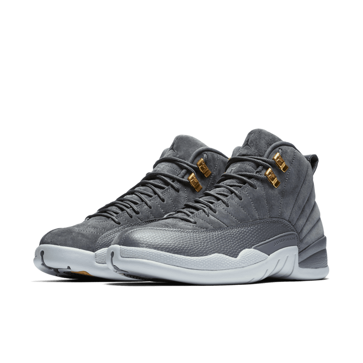 Air Jordan 12 Retro Dark Grey Angle 2