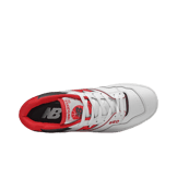 New Balance 550 White Red Angle 1