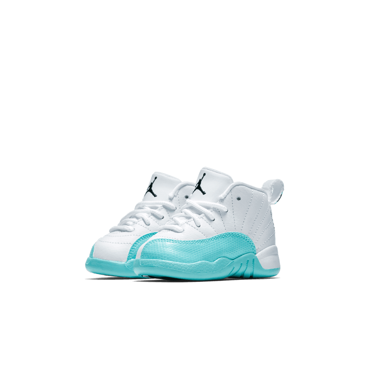 Air Jordan 12 Retro Light Aqua (TD) Angle 2