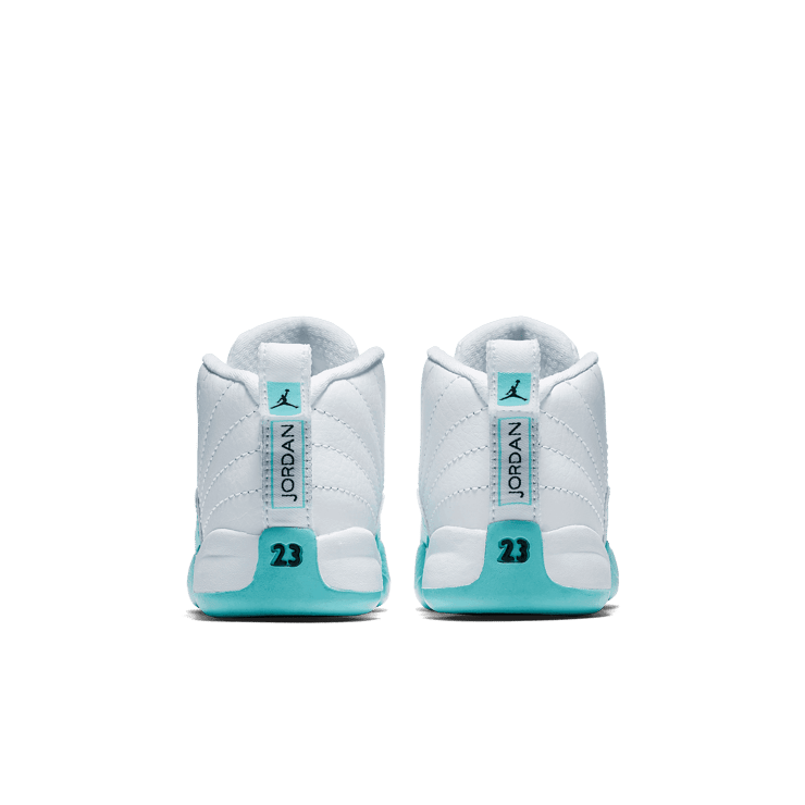 Air Jordan 12 Retro Light Aqua (TD) Angle 3