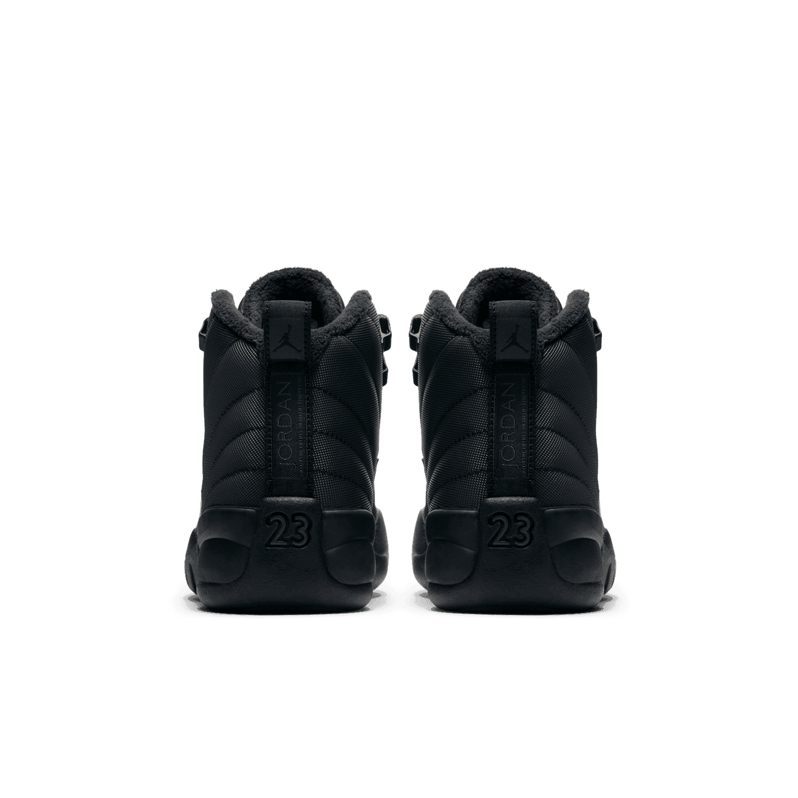black winter jordan 12