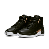 Air Jordan 12 Retro Black Metallic Gold White (W) Angle 2