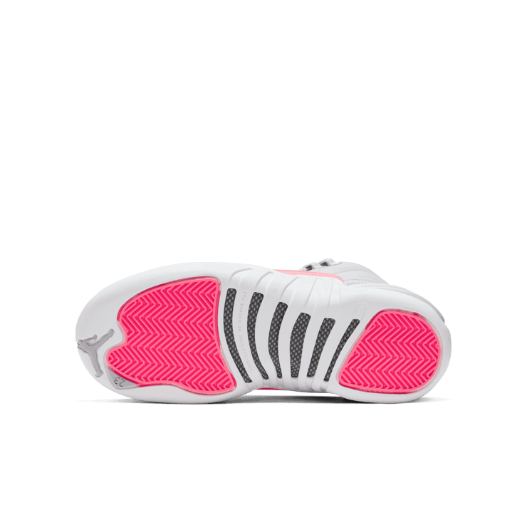 Air Jordan 12 Retro Wolf Grey Racer Pink (GS) Angle 0