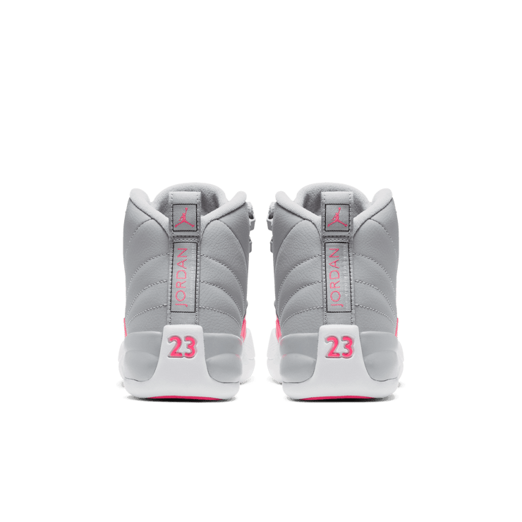 Air Jordan 12 Retro Wolf Grey Racer Pink GS 510815 060