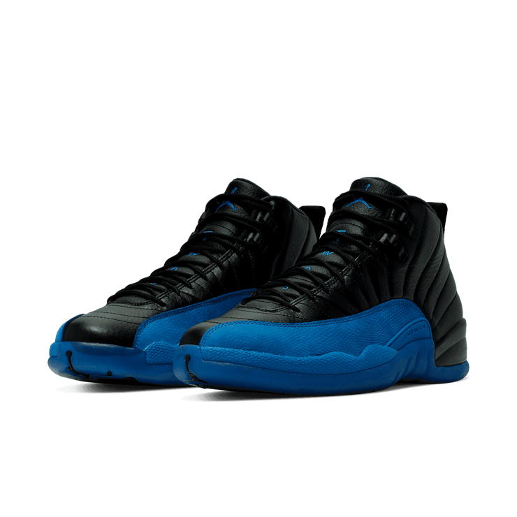 Air Jordan 12 Retro Black Game Royal Angle 2