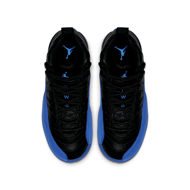 Air Jordan 12 Retro Black Game Royal (GS) Angle 1