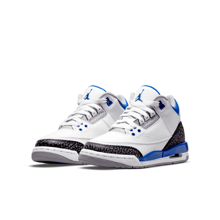 Air Jordan 3 Retro Racer Blue (GS) Angle 2