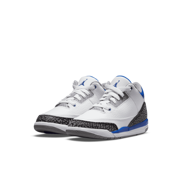 Air Jordan 3 Retro Racer Blue (PS) Angle 2
