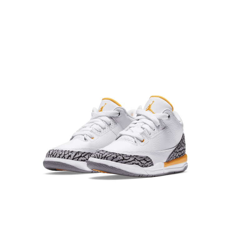 Air Jordan 3 Retro Laser Orange (PS) Angle 2