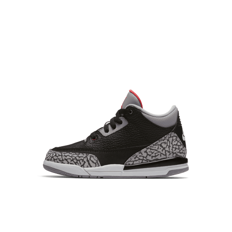 Air Jordan 3 Retro Black Cement (2018) (PS) Angle 2