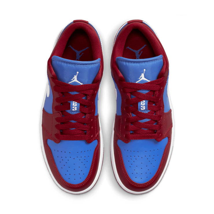 Jordan 1 Low Pomegranate Medium Blue (W) Angle 1