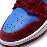 Jordan 1 Low Pomegranate Medium Blue (W) Angle 4
