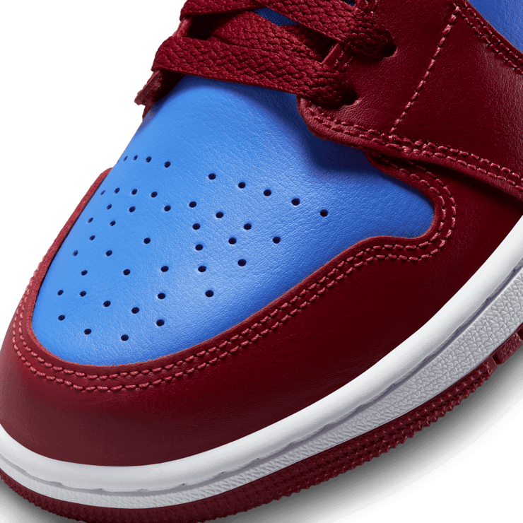 Jordan 1 Low Pomegranate Medium Blue (W) Angle 4