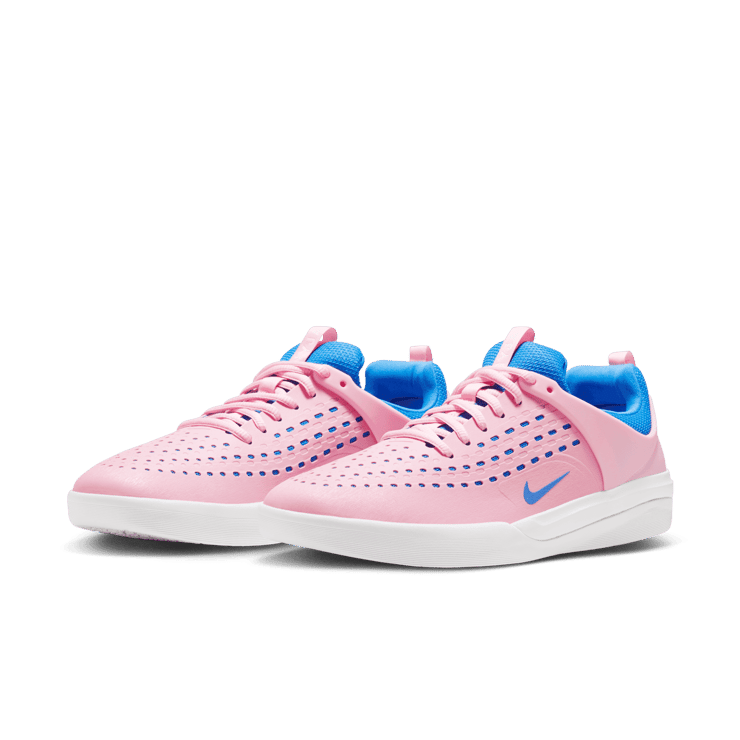 Nike SB Zoom Nyjah 3 Pink Blue Angle 2