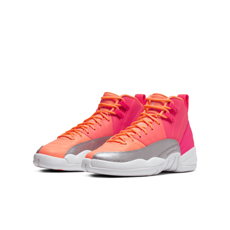 Air Jordan 12 Retro Sunrise GS 510815 601 Raffles Where to Buy