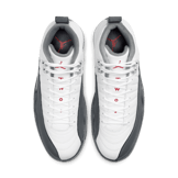 Air Jordan 12 Retro White Dark Grey Angle 1