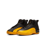 Air Jordan 12 Retro Black University Gold (GS) Angle 2
