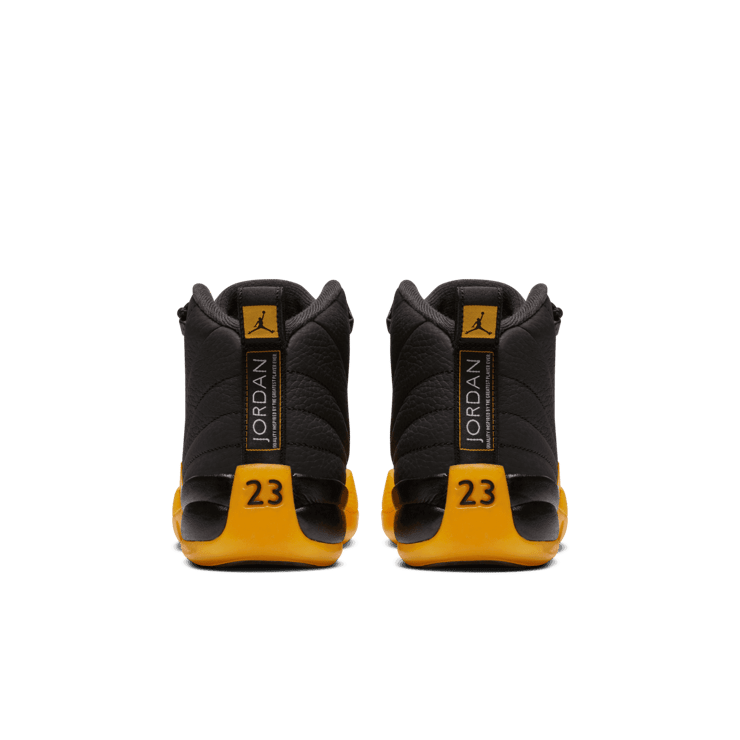 Air Jordan 12 Retro Black University Gold (GS) Angle 3