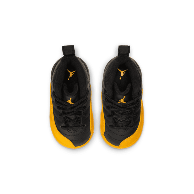 Air Jordan 12 Retro Black University Gold (TD) Angle 1
