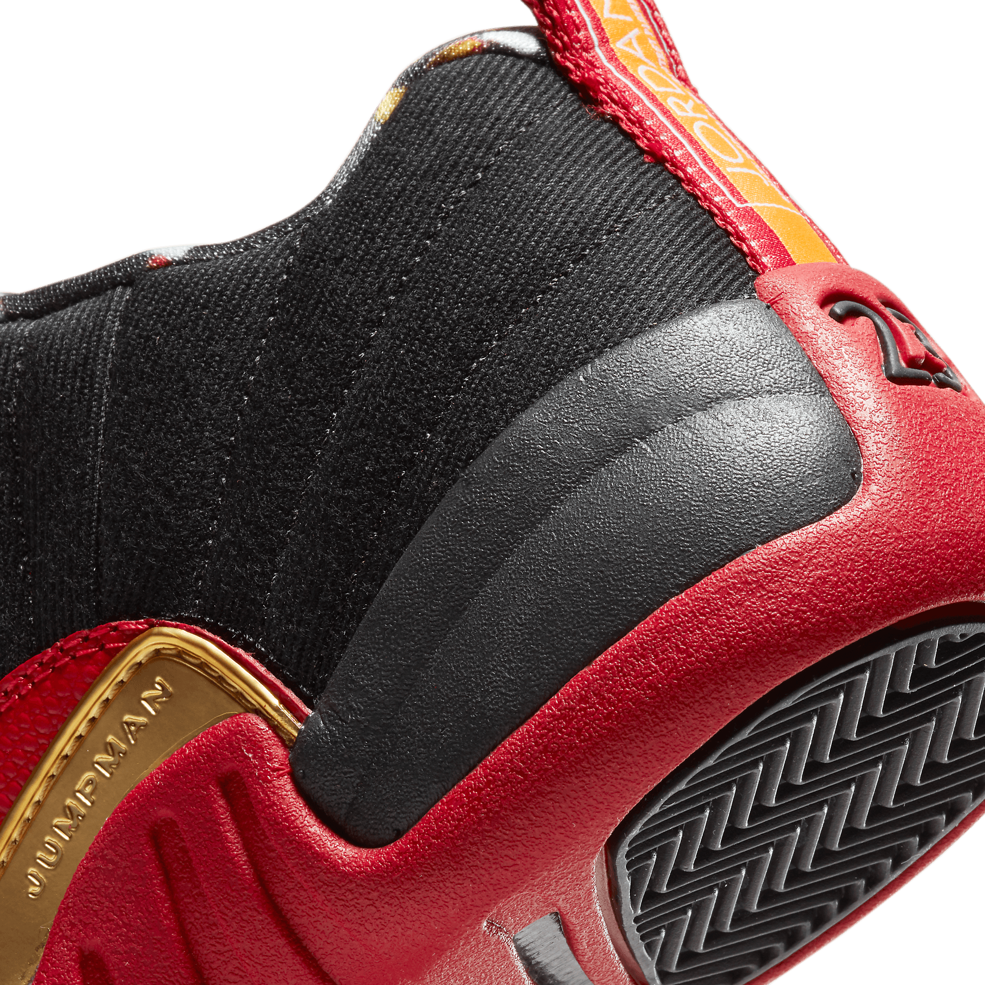 black red and gold 12s