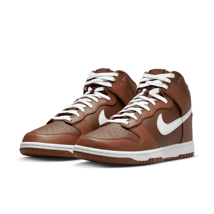 Nike Dunk High Chocolate Angle 2