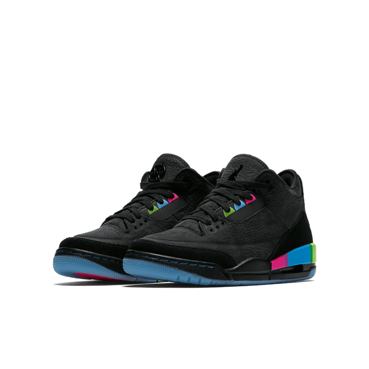 Air Jordan 3 Retro Quai 54 (2018) (GS) Angle 2