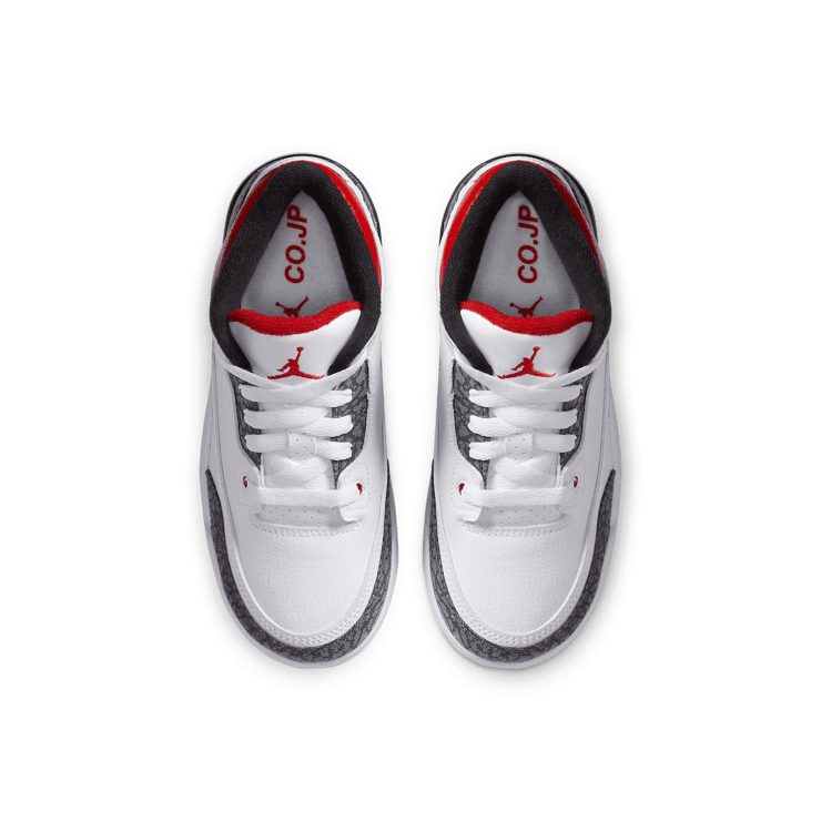 Air Jordan 3 Retro SE-T Fire Red Denim (PS) Angle 1