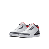 Air Jordan 3 Retro SE-T Fire Red Denim (PS) Angle 2