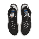 Nike Vaporwaffle sacai Jean Paul Gaultier Black White Angle 1