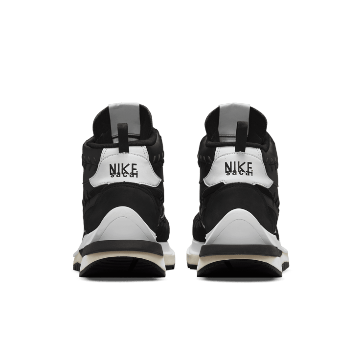 Nike Vaporwaffle sacai Jean Paul Gaultier Black White Angle 3