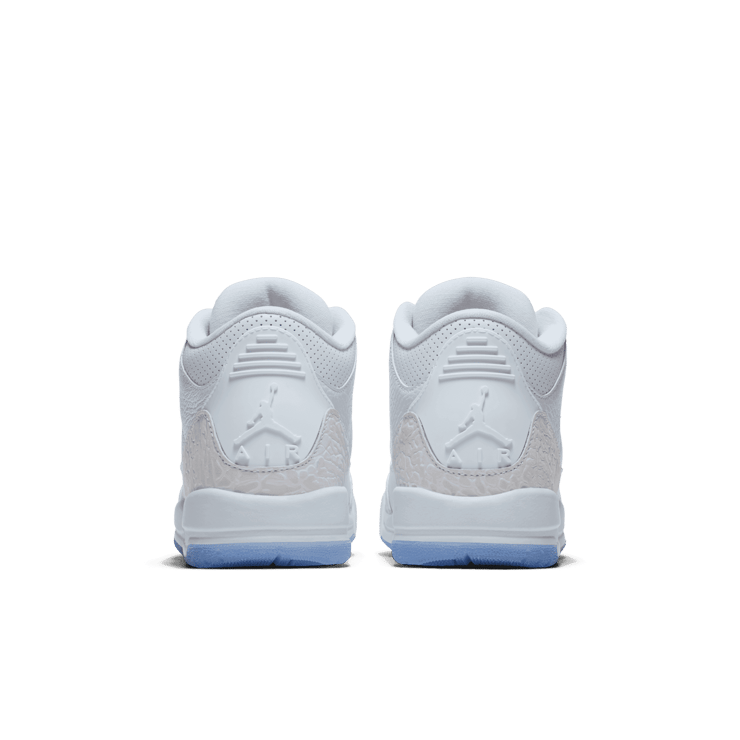 Air Jordan 3 Retro Pure White (2018) (GS) Angle 3
