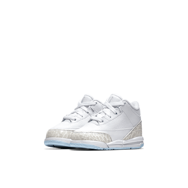 Air Jordan 3 Retro Pure White (2018) (TD) Angle 2