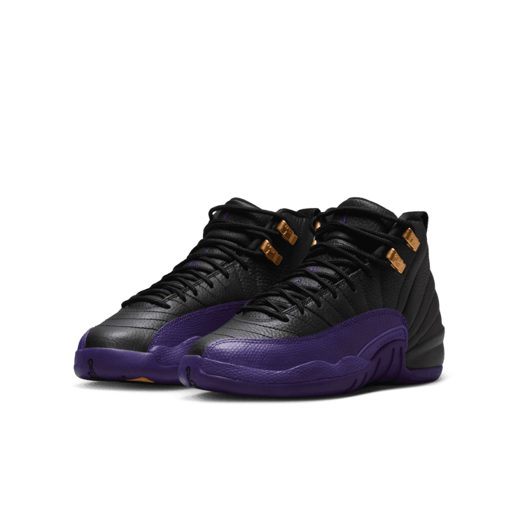 Air Jordan 12 Retro Field Purple (GS) Angle 2