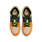 Air Jordan 1 Mid Volt Vivid Orange (GS) Angle 1