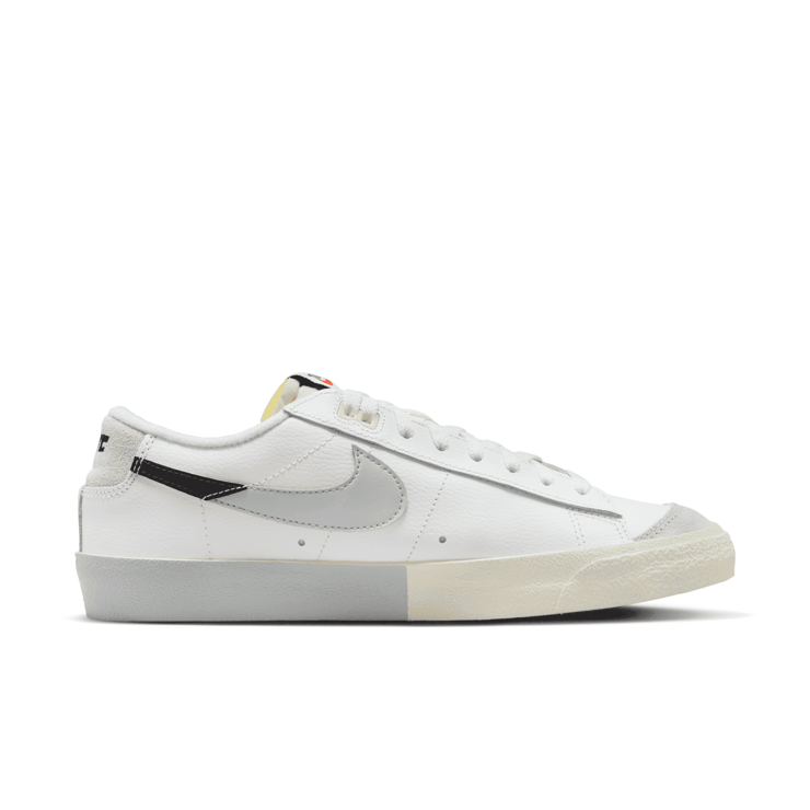 Nike Blazer Low 77 Split White Silver Black Angle 0