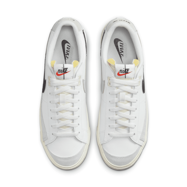 Nike Blazer Low 77 Split White Silver Black Angle 1