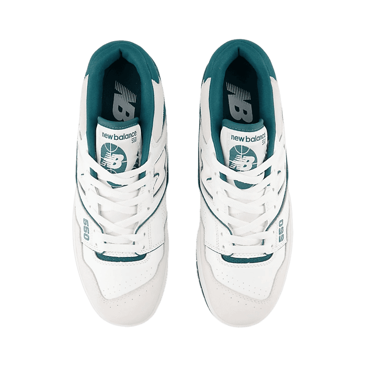 New Balance 550 Vintage Teal Angle 1