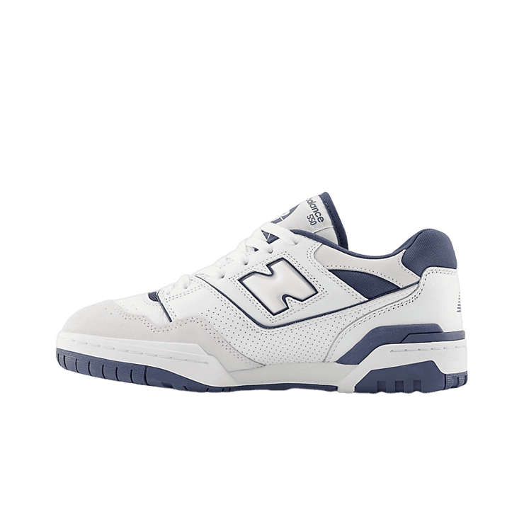 New Balance 550 White Dusty Blue Angle 0