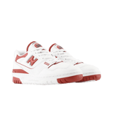New Balance 550 White Brick Red (W) Angle 2