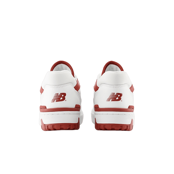 New Balance 550 White Brick Red (W) Angle 4