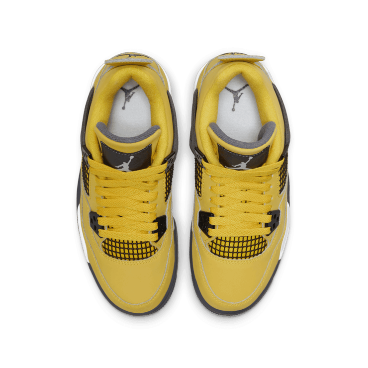 Air Jordan 4 Retro Lightning (2021) (GS) Angle 1