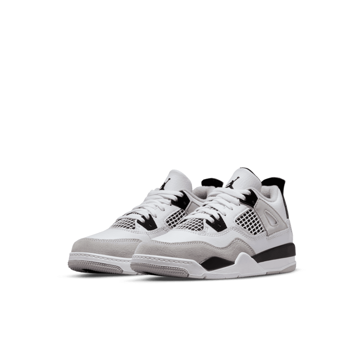 Air Jordan 4 Retro Military Black (PS) Angle 2