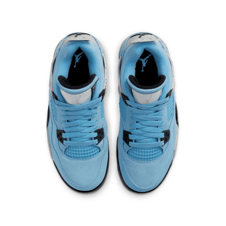Air Jordan 4 Retro University Blue (GS) Angle 1