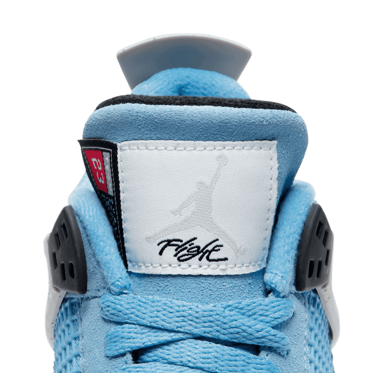 Air Jordan 4 Retro University Blue (GS) Angle 6