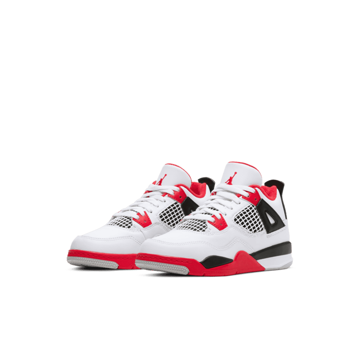 Air Jordan 4 Retro Fire Red (2020) (PS) Angle 2